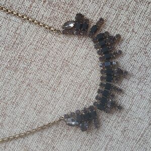 J.Crew Teal Crystal Necklace